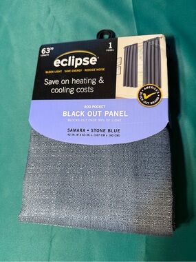 Blackout Curtain Panel (Rod Pocket)